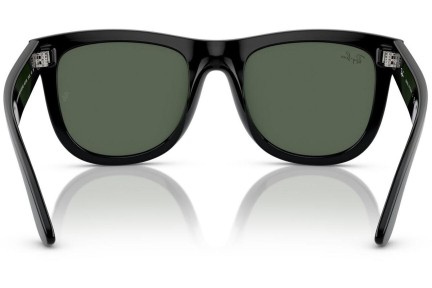 Zonnebril Ray-Ban RBR0502SF 6677VR Vierkant Zwart