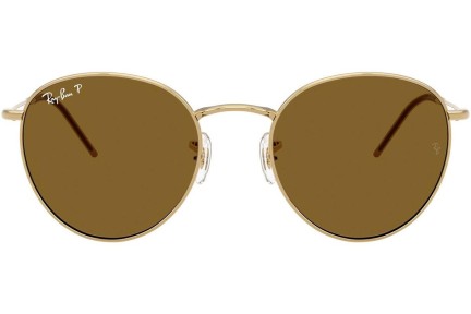 Zonnebril Ray-Ban RBR0103S 001/83 Polarized Ronde Goud