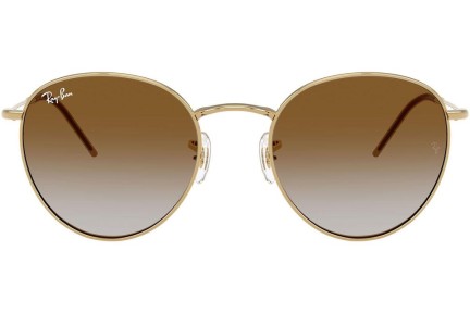 Zonnebril Ray-Ban RBR0103S 001/CB Ronde Goud