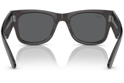 Zonnebril Ray-Ban Mega Wayfarer RB0840S 1406B1 Vierkant Zwart