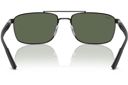 Zonnebril Ray-Ban RB3737 002/71 Rechthoekige Zwart