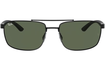 Zonnebril Ray-Ban RB3737 002/71 Rechthoekige Zwart