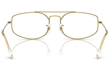 Brillen Ray-Ban RX6545 3086 Rechthoekige Goud