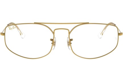 Brillen Ray-Ban RX6545 3086 Rechthoekige Goud