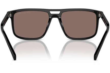 Zonnebril Prada PRA22S 16K30H Polarized Vierkant Zwart