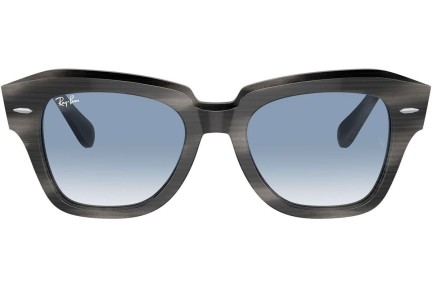 Zonnebril Ray-Ban State Street RB2186 14043F Vierkant Grijs