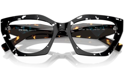 Brillen Prada PR09YV 15S1O1 Cat Eye Zwart