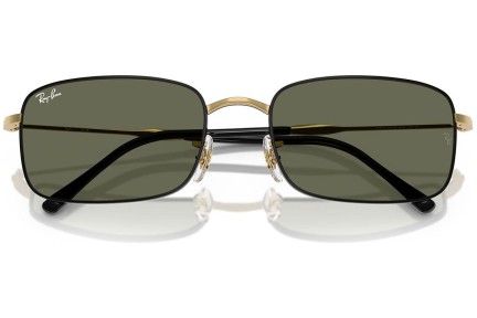 Zonnebril Ray-Ban RB3746 927158 Polarized Rechthoekige Goud