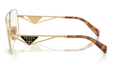 Brillen Prada PRB50V 5AK1O1 Pilot Goud