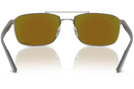 Zonnebril Ray-Ban RB3737CH 004/A1 Polarized Rechthoekige Grijs