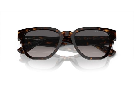 Zonnebril Prada PRA04S 19J09G Polarized Rechthoekige Havana