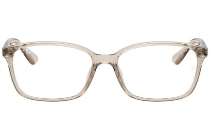 Brillen Ray-Ban RX7094D 8271 Rechthoekige Beige