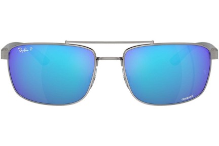 Zonnebril Ray-Ban RB3737CH 004/A1 Polarized Rechthoekige Grijs