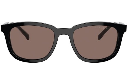 Zonnebril Prada PRA21SF 16K30H Polarized Vierkant Zwart