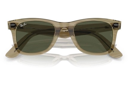 Zonnebril Ray-Ban Wayfarer RB2140F 138731 Vierkant Grijs