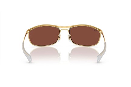 Zonnebril Ray-Ban Olympian I Deluxe RB3119M 001/C5 Rechthoekige Goud