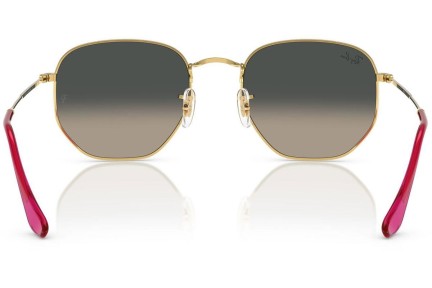 Zonnebril Ray-Ban Hexagonal RB3548N 001/71 Ronde Goud