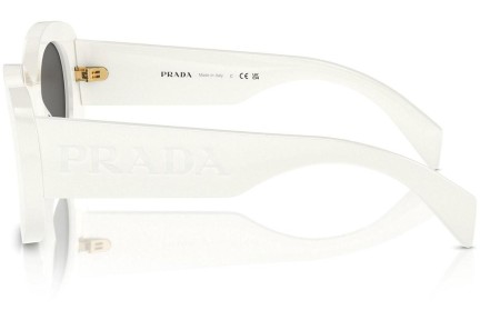 Zonnebril Prada PRA13SF 1425S0 Ovaal Wit