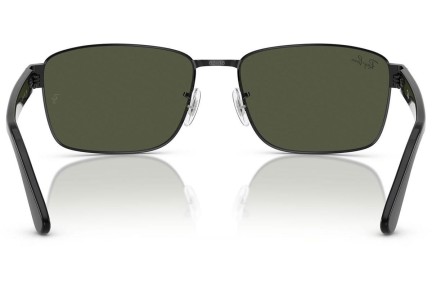 Zonnebril Ray-Ban RB3750 002/31 Vierkant Zwart