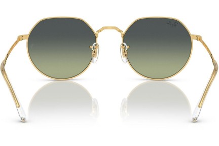 Zonnebril Ray-Ban Jack RB3565 001/BH Ronde Goud