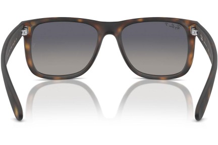 Zonnebril Ray-Ban Justin RB4165 865/8S Polarized Vierkant Havana