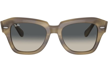 Zonnebril Ray-Ban State Street RB2186 140571 Vierkant Groen