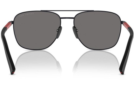 Zonnebril Prada Linea Rossa PS54ZS 1BO02G Polarized Ovaal Zwart