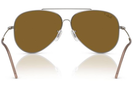 Zonnebril Ray-Ban Aviator Reverse RBR0101S 004/83 Polarized Pilot Zilver