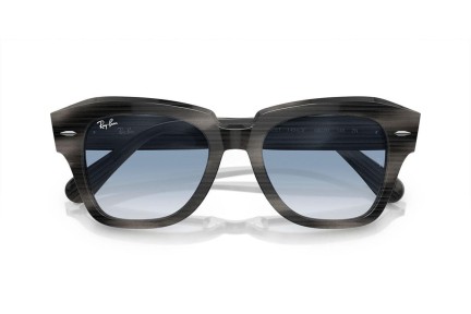 Zonnebril Ray-Ban State Street RB2186 14043F Vierkant Grijs