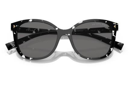 Zonnebril Prada PR22ZS 15S5Z1 Polarized Vierkant Zwart