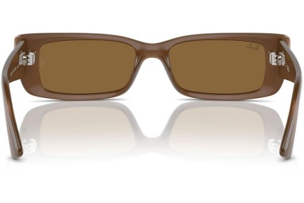 Zonnebril Ray-Ban RB4425 677973 Rechthoekige Bruin