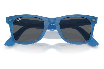 Zonnebril Ray-Ban Wayfarer RB2140F 1409B1 Vierkant Blauw