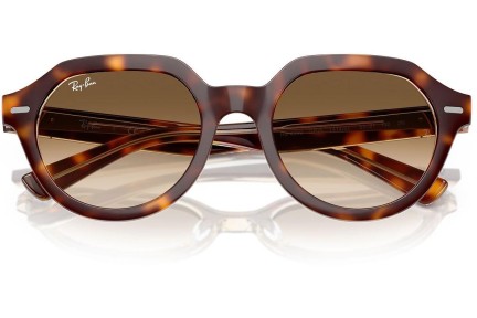 Zonnebril Ray-Ban Gina RB4399 141451 Vierkant Havana