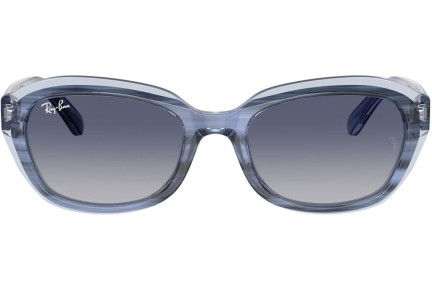 Zonnebril Ray-Ban Junior RJ9081S 71764L Rechthoekige Blauw