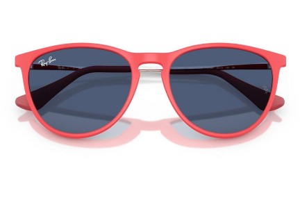 Zonnebril Ray-Ban Junior Junior Erika RJ9060S 718180 Vierkant Rood