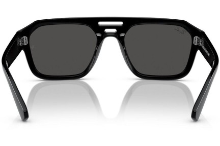 Zonnebril Ray-Ban Corrigan RB4397 667787 Flat Top Zwart