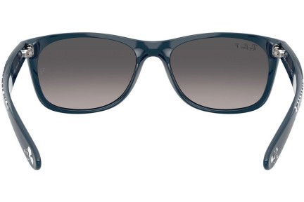 Zonnebril Ray-Ban New Wayfarer RB2132 6796M3 Polarized Vierkant Blauw