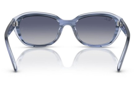 Zonnebril Ray-Ban Junior RJ9081S 71764L Rechthoekige Blauw