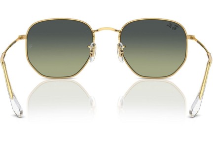 Zonnebril Ray-Ban Hexagonal RB3548 001/BH Pilot Goud