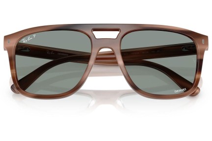 Zonnebril Ray-Ban RB2213CH 1423O9 Polarized Vierkant Bruin