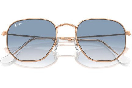 Zonnebril Ray-Ban Hexagonal RB3548 92023F Pilot Goud