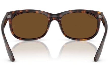 Zonnebril Ray-Ban RB2389 902/57 Polarized Rechthoekige Havana