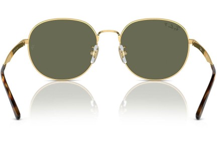 Zonnebril Ray-Ban RB3727D 001/9A Polarized Ronde Goud