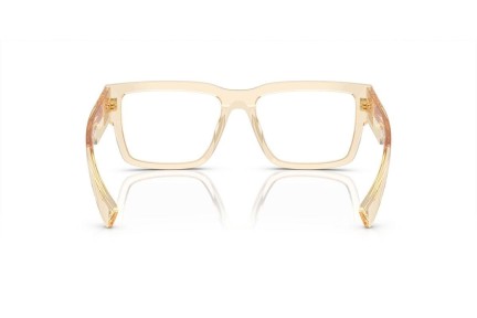 Brillen Miu Miu MU02XV 11T1O1 Rechthoekige Beige