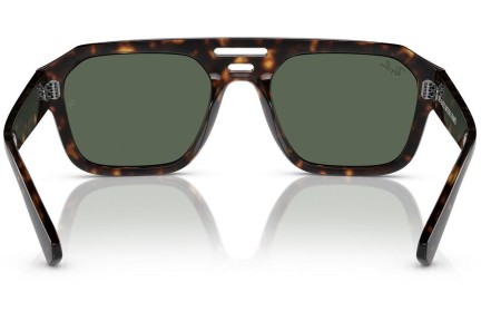 Zonnebril Ray-Ban Corrigan RB4397 135971 Flat Top Havana