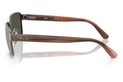 Zonnebril Ray-Ban RB3750 925940 Vierkant Bruin