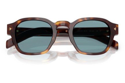 Zonnebril Prada PRA16S 15W04D Polarized Ovaal Havana