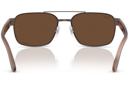 Zonnebril Ray-Ban RB3751CH 9259AN Polarized Vierkant Bruin