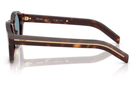 Zonnebril Prada PRA16S 15W04D Polarized Ovaal Havana