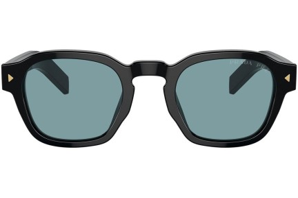 Zonnebril Prada PRA16SF 16K04D Polarized Ronde Zwart